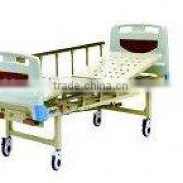 Manual double shake bed