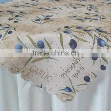 100% Polyester Table Cloth Used for Home, Hotel, Restaurant photo-2