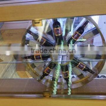 Acrylic Wine Holder for 4 Bottles,Wine Display photo-2