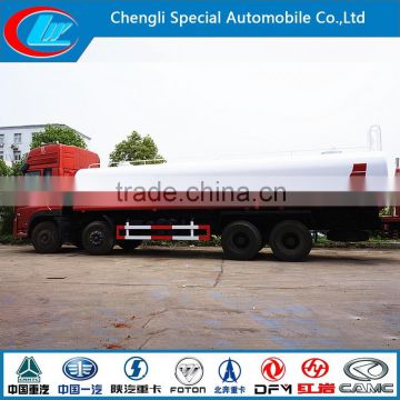 20000 liter water bowser truck made in china, water tanker transport truck for sale