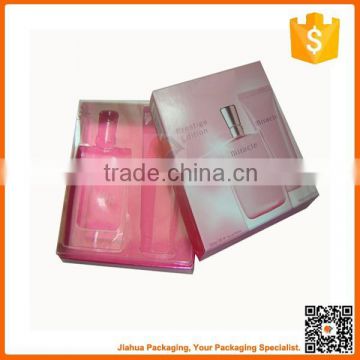 cosmetic box with blister for perfume