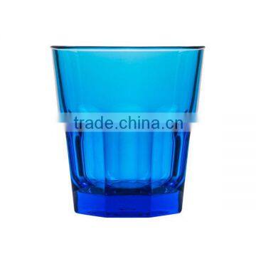 Australia Best Plastic Polycarbonate Rock Tumbler Blue 240 mL Glass