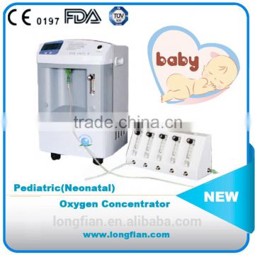 Dual flows 10Liters oxygen concentrator with splitter