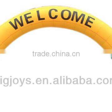 inflatable welcome arch,advertising inflatables,inflatable entrance arch