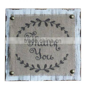 Chinese Products Wholesale Custom Burlap Wall Printing photo-5