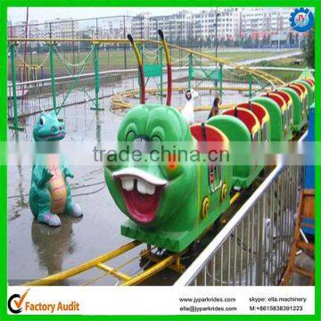 Attractions caterpillar ride sliding worm rides for children