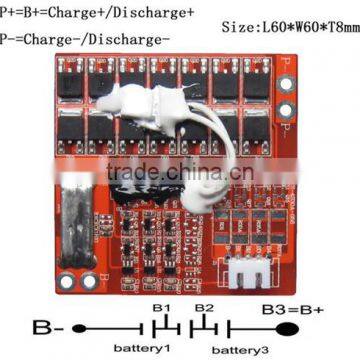 PCM/BMS/PCB For 11.1V(3S)Li-ion Battery Packs usb charger pcb manufacturer in china,pcb led