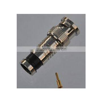 connector male BNC compression for cable RG59 and RG6