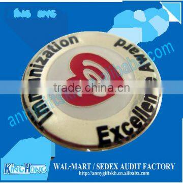 OEM Logo Metal cheap lapel pin with high quality