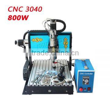 CNC-3040Z-D 800w cnc engraving machine for wood/aluminum/plastic/metal,photo engraving machine