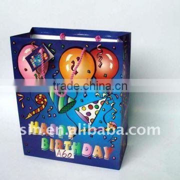 2013 deluxe brand laminated gift paper bag