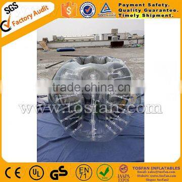 kids inflatable bumper football TPU soccer bubble TB132