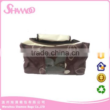 Waterproof 600D polyester storage bag with zipper