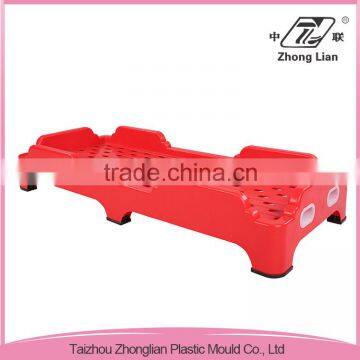 Preschool China furniture wholesaler plastic cot bed