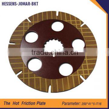 Good quality machinery parts clutch friction plate for excavator