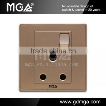 MGA A10 Series A10-JAC03Y 15A switch Socket