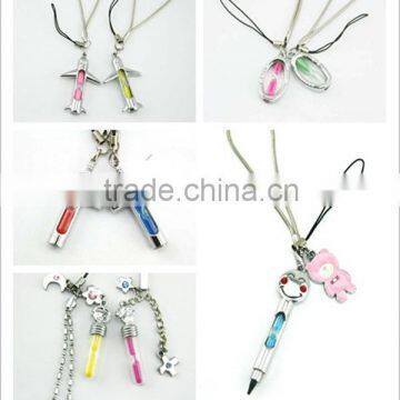 Hot selling Latest Fashion Egg,Plane,Cross Hourglass Mobile Phone Straps