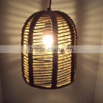 Jute Pendant Lamp U Shape