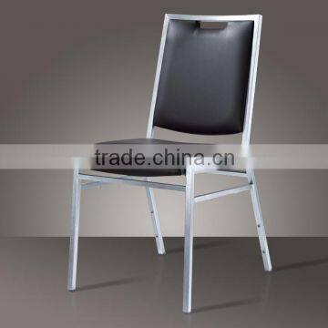 wholesale stackable coffee shop chair with fabric or leather cushion