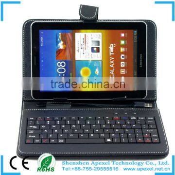 7-10 inch tablet/MID USB keyboard with leather case for 7-10 inch tablet UK-7L