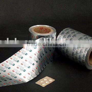 customized printed pharmaceutical aluminum foil PVC blister packaging of tablets