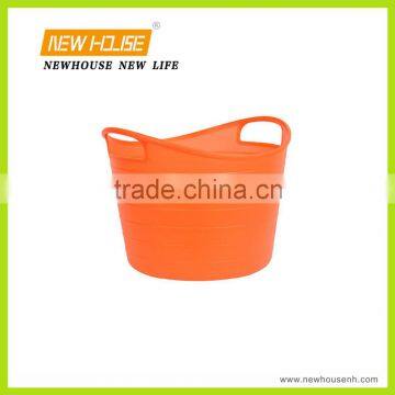 2016 High Quality 14L Plastic Soft PE Basket