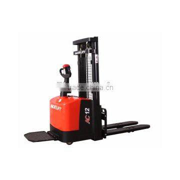 Top supplier of 1ton full battery stacker made in china showing in alibaba website better than anhui heli quality