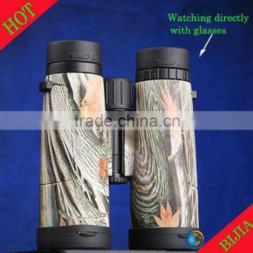 12X 42mm leather cover roof prism binoculars