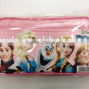 wholesale cool frozen nylon kids pencil case