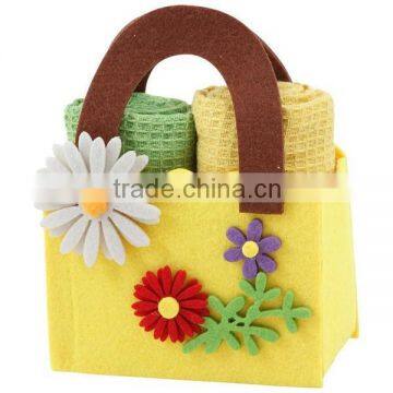 products dish towels and felt bag gift towel set novelty china supplier