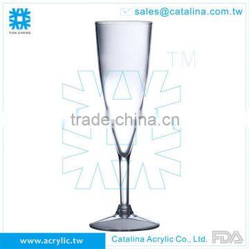 Acrylic Clear 177ml Champagne Glass