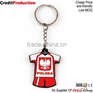 Cheap Custom Fashion PVC Keychain No Minimum Order