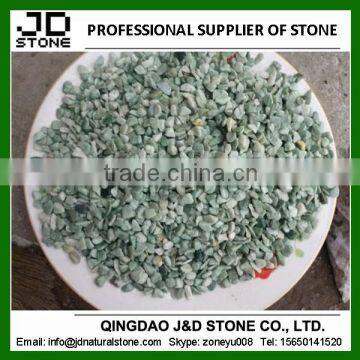 green crushed stone/ green gravel stone crushing