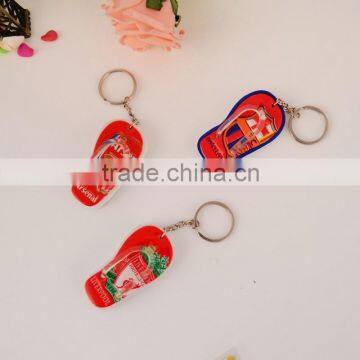 Flip-flop Soft Pvc Keychain Pvc Rubber Key Chain photo-2
