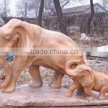 Elephant Statue With Baby Elephant