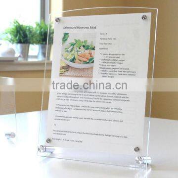 Tabletop acrylic display frame (PF-A-100)