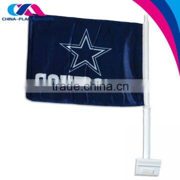 car small blank advertise car flag for car custom