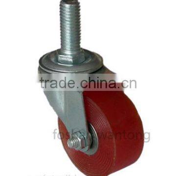 2 Inch Double Bearing PU Caster Wheel