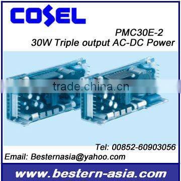 Cosel PMC30E-2, PMC30E-1-N 30W Triple output AC-DC Power Supply