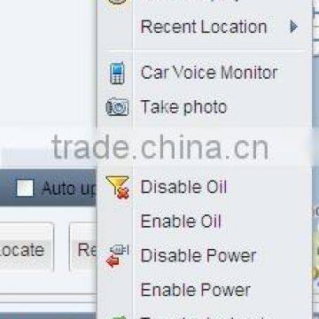 enable/disable oil remote restart/cut off engine gps tracking systems