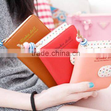 Plastic women wallet 2015 made in China