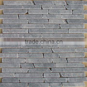 Vietnam natural stone mosaic/ dark palm