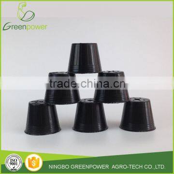 Black Light Weight Soft Small Thin Flower Pot photo-5