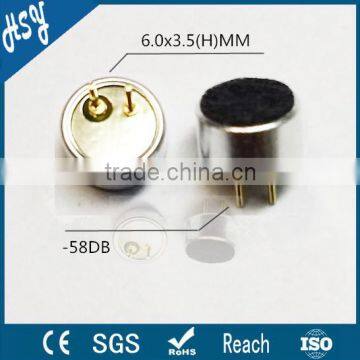 6.0 x 3.5mm Omni-directional Small Size Microphone