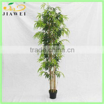 make indoor decorative artificial bamboo tree