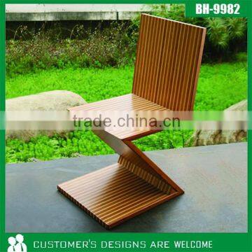 Z Shaped Dining Chair, Z Dining Chair, Bamboo Dining Chair