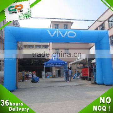 Double inflatable Advertising best design door