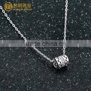 Genuine Solid 925 Sterling Silver Necklace Wholesale Jewelry, Necklaces for Women photo-3