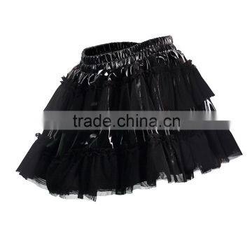 Hot Sale Latest Design Fashion Leather Short Skirt for Fancy Girls photo-3