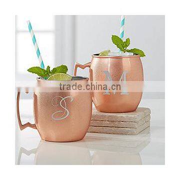 Mugs Drink ware Type and Metal Material Copper Mug for Vodka and Moscow Mule